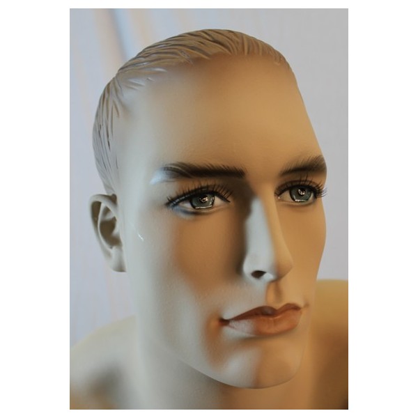 male mannequin face