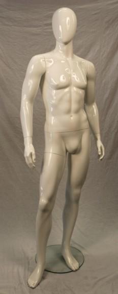 Bendable Male Mannequin w/ Realistic Head