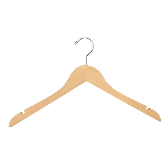 Suit Hanger with Notches & Cross Bar - Las Vegas Mannequins